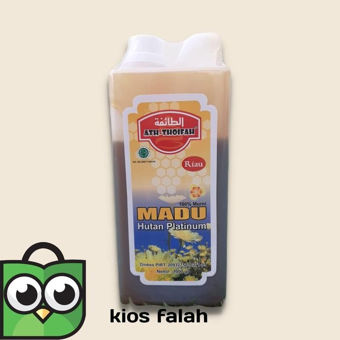 

Madu Hutan Platinum 1kg Madu Hutan Riau Sialang Ath Thoifah 1000gram - PLATINUM 1 KG