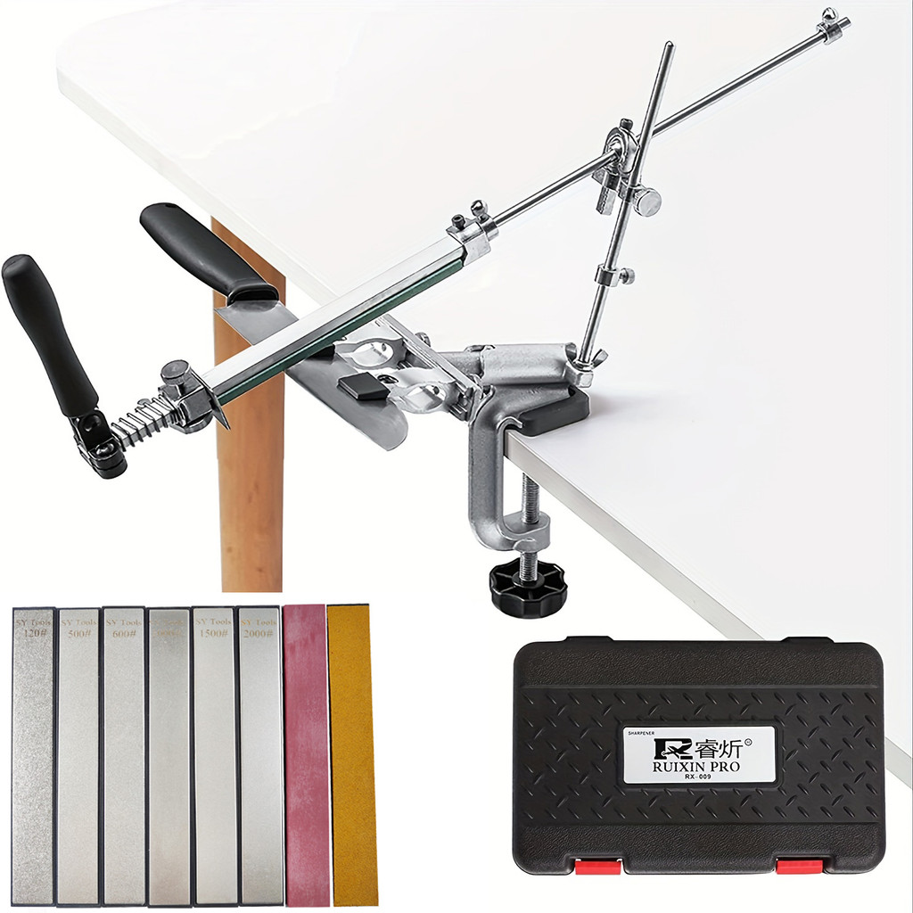 

RUIXIN PRO RX-009 Fixed Angle Sharpener Knife Sharpener Diamond Sharpening Stone Whetstone Polishing Sharpening System