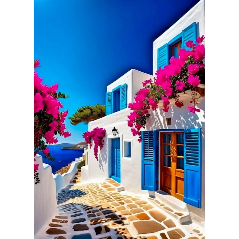 

SDOYUNO Frame DIY Painting By Numbers Kit Landscape Handpainted Oil Painting Unique Art Gift For Home Decor canvas painting