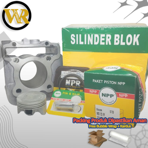 Blok Seher Kit Mio M3 Cylinder Blok Kit Soul GT 125 Fino 125 Mio S Mio Z NPP 2PH 100% Original NPP
