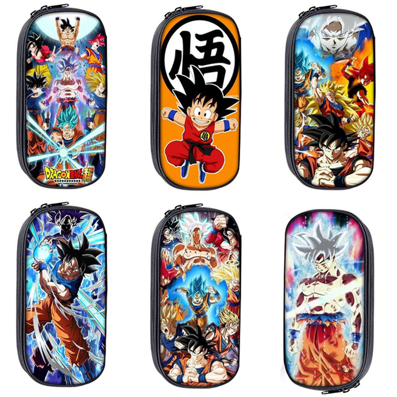 

Dragon Ball Goku Pencil Case Cartoon Anime Large Capacity Pencil Bag Pouch Student Pen Bag Stationery Organizer School Supplies