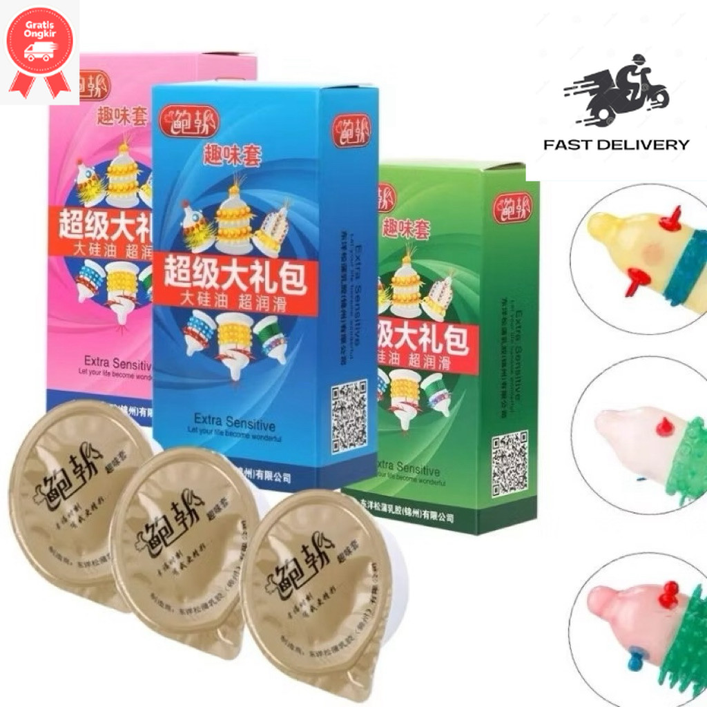 

PROMO Terlaris Dan Terbaru Di Toko Kami~(BISA COD)~ Spike Barberman Premium Condom 1 Box isi 6 | Kondom Barberman Kondom Spike Barbedmen Premium New