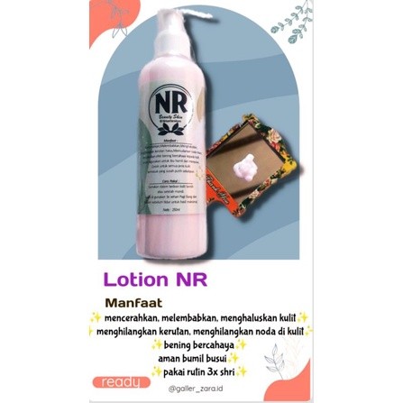 [GVA] LOTION NR | HB NR | HANDBODY NR | LOTION PEMUTIH NR BY NANDARIZKIA