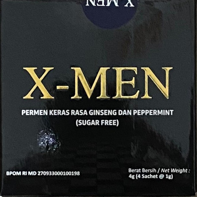 

XMEN PERMEN STAMINA PRIA 1 BOX ISI 4 PCS, ORIGINAL XMEN, XMEN CANDY, CANDI XMEN, PERMEN XMEN
