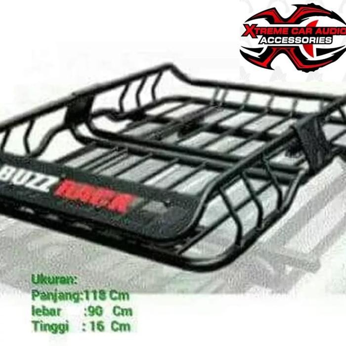 Rak Bagasi Atas Mobil Pajero/fortuner/ Inova/Rush/Xpander+ Crosbarr