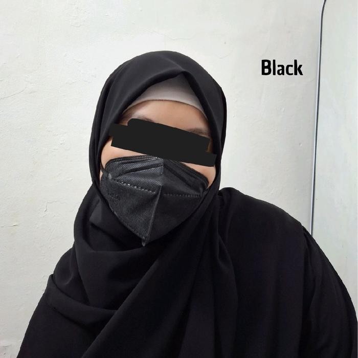 [New Collection] Pashmina basic Chiffon Arab Premium | flowy, Halus, tidak bertexture (tidak seperti