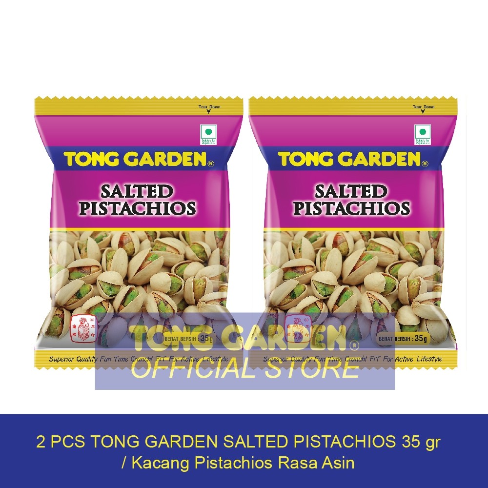 

Tong Garden Kacang Pistachio Asin 35 Gr Spesial Promo Bundle 2