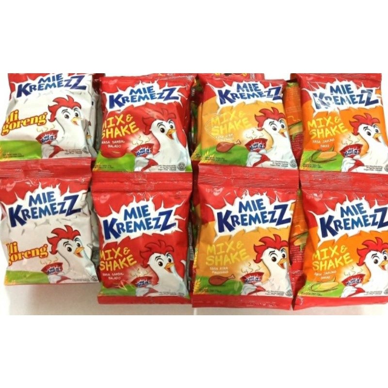 

Mie Kremezz All Varian Rasa ( isi 10 pcs @18gr )