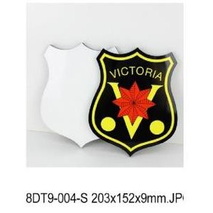 

5pcs/lot Sublimation Blank MDF Shield Trophy For Sublimation INK Transfer DIY Craft
