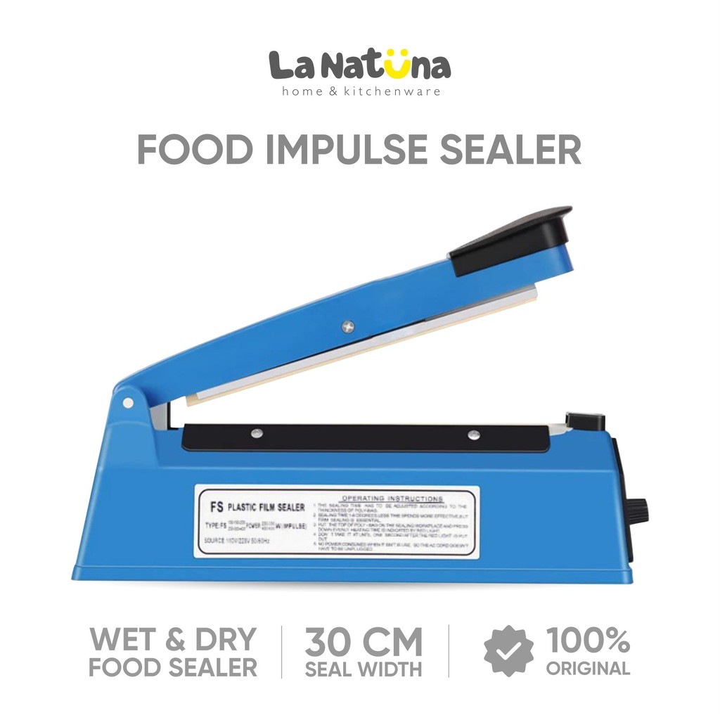 Impulse sealer 30cm / alat press plastik / alat perekat plastik 30cm