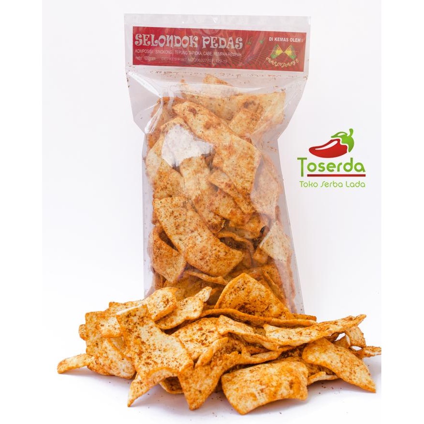 

Kerupuk Selondok Pedas Hareudang Kiloan (1kg)