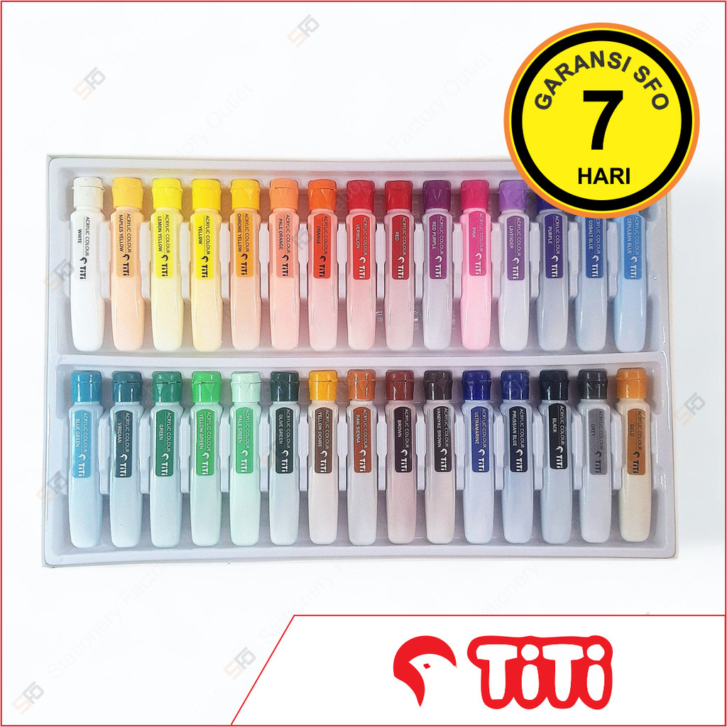 

Cat Acrylic Titi 12ml isi 30 - SFO Semarang Official