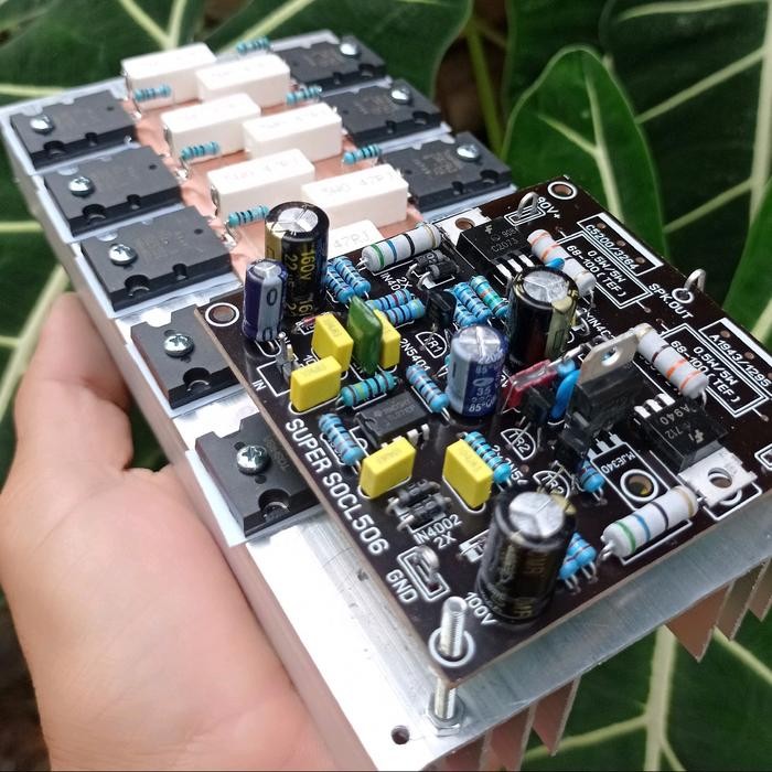 Hot Produk Amplifier socl 506 modif sublow 5set siap pakai Bass - 5set, socl506 modif lowsub  Terbai