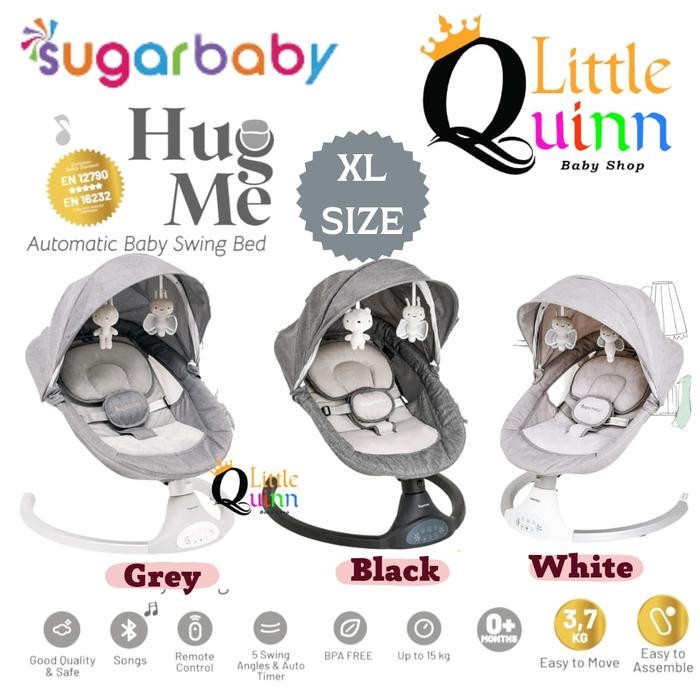 Sugarbaby HUG ME Automatic Baby Swing - Hug Me-GREY