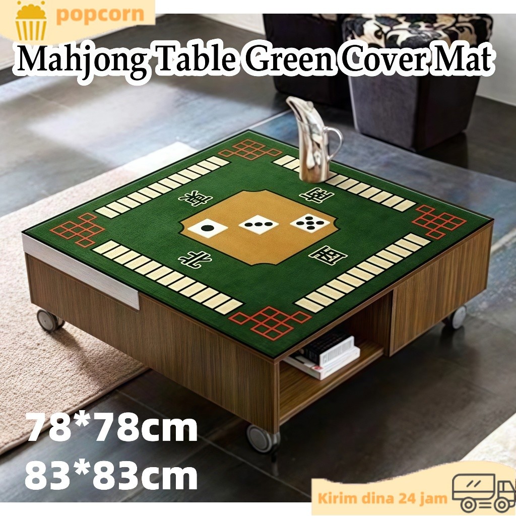 78*78CM/83*83CM Tikar Mahjong Maciok Carpet Karpet Mahjong Maciok  Water Resistant