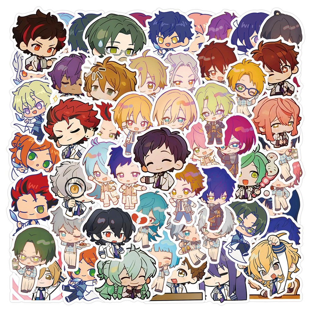 

10/30/60PCS Ensemble Stars Stickers Funny Game Graffiti Decals Fridge Luggage Laptop Phone Guitar Car Bike Skateboard Sticker