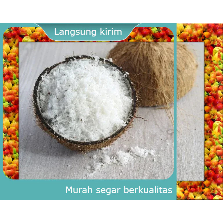 

Kelapa Parut Santan 250 gram / Sayur Sayuran Segar Fresh