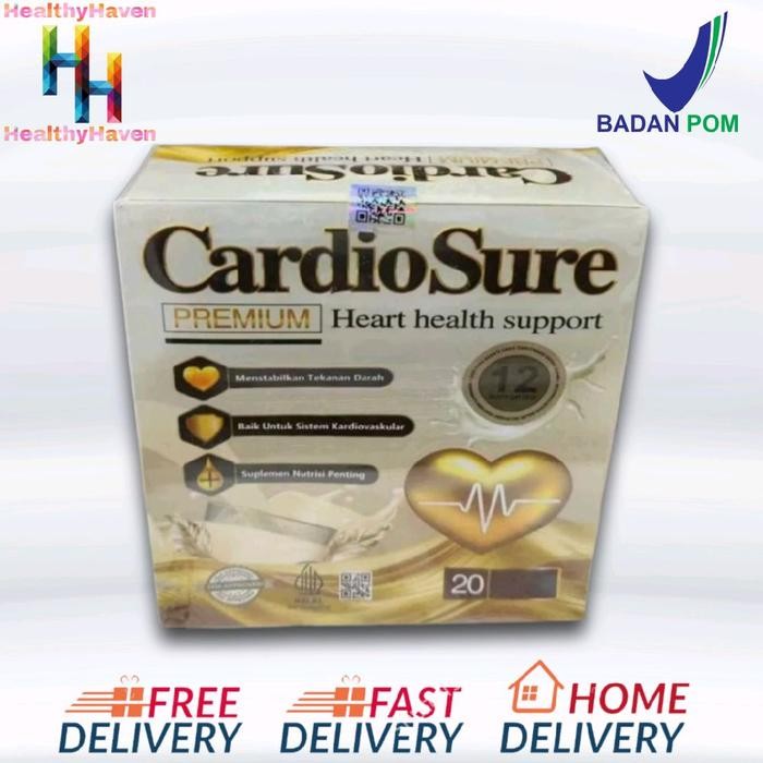 

CARDIOSURE PREMIUM Original Susu Bubuk Untuk Mengatasi Tekanan Darah Tinggi Hipertensi Serangan Jantung Stroke Kolesterol Dan Asam Urat