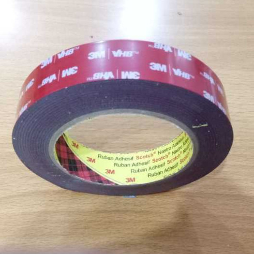 

JAMIN MURAH !!!DOUBLE TAPE 3M VHB 4900 AUTOMOTIVE GREY 20MM X 4,5M(BISA LANGSUNG ORDER)