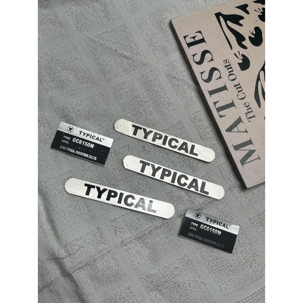 Emblem GC 6150M(/ATAS+BAWAH) - Area Jahitan - Area Jahitan