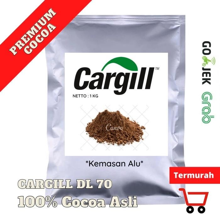 

Cocoa Powder 25 kg Cargill DL 70 Gerkens Pure 100 1 ZAK