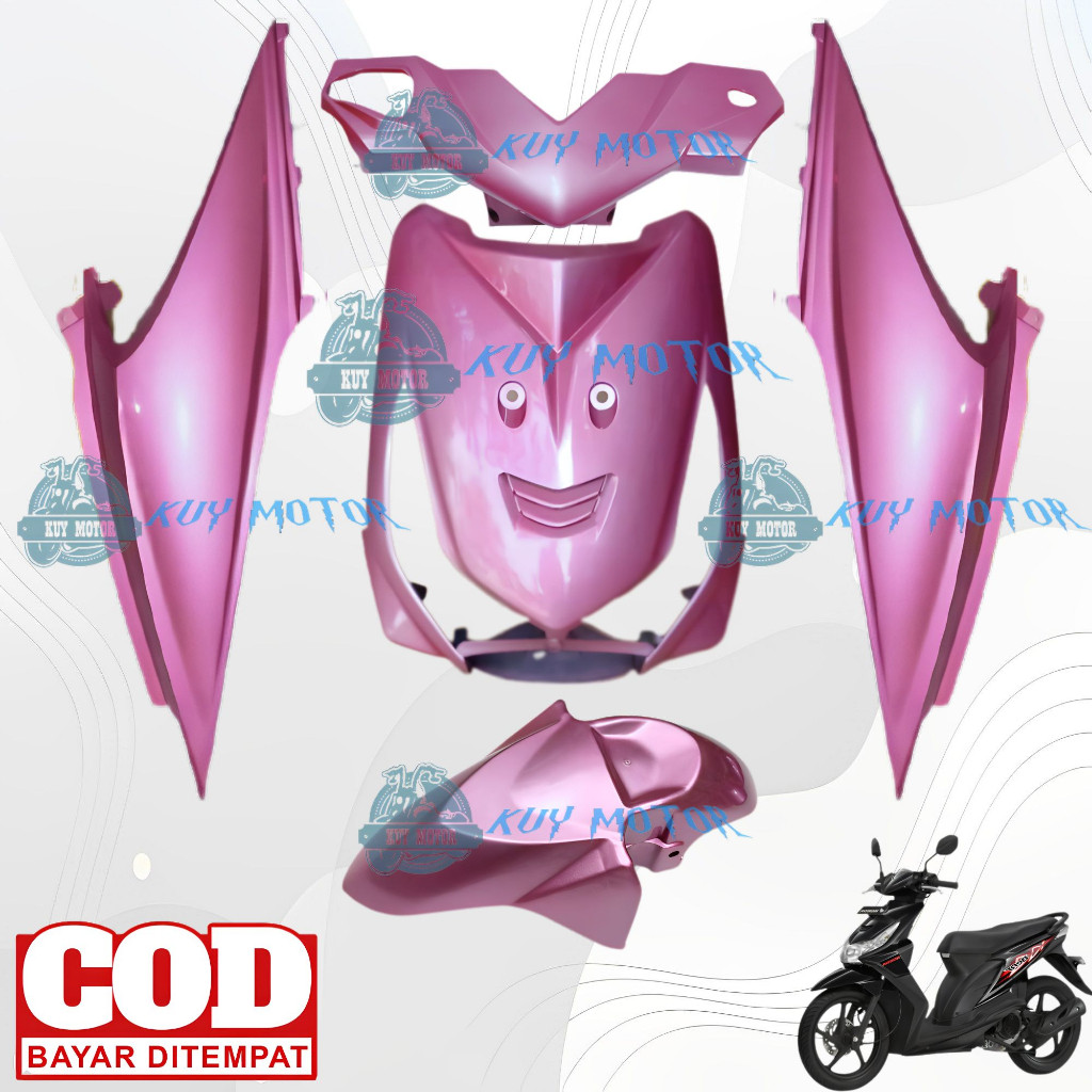 Honda Beat Karbu Full Body halus Body belakang tameng batok spakbor depan Bawah beat karbu lama old 
