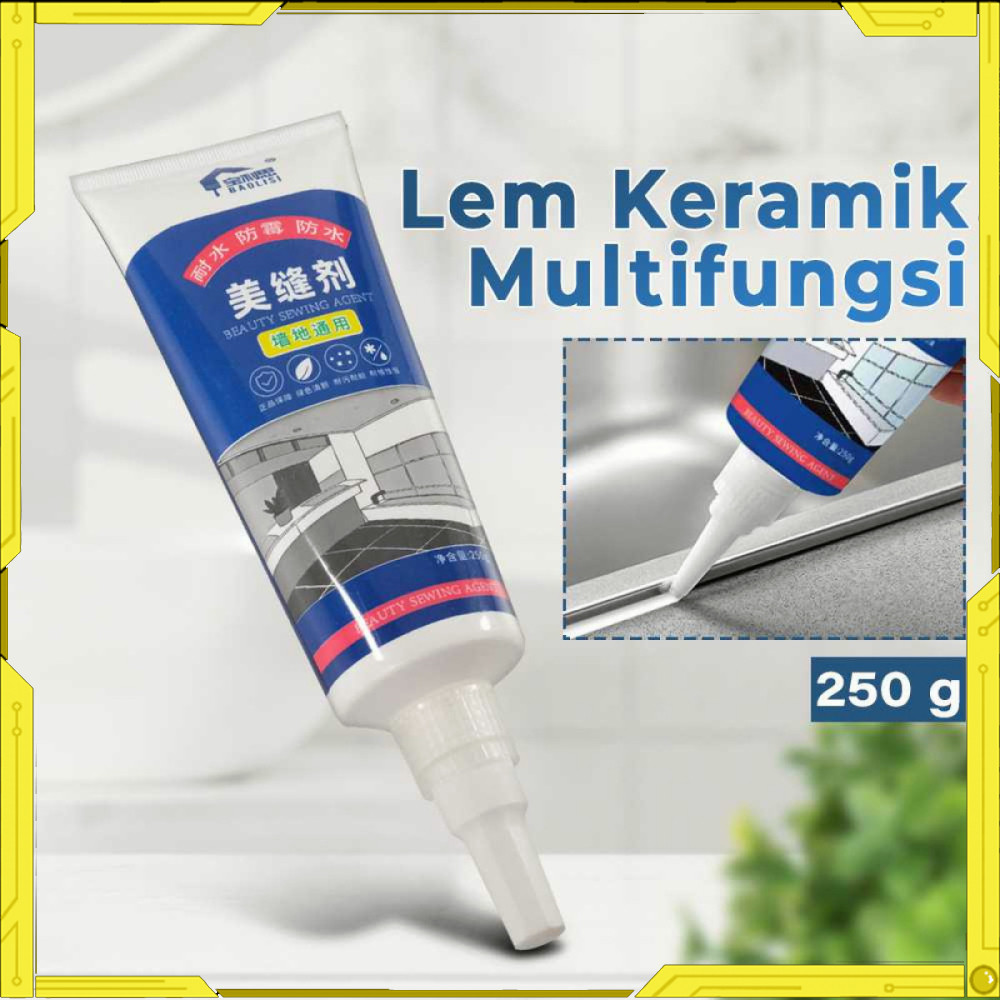 

Lem Keramik Multifungsi Waterproof Universal Sealant 250g -TL335