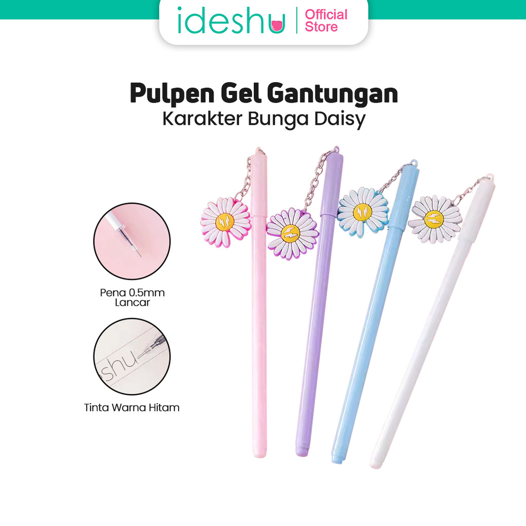 

Pulpen Gel Gantungan Karakter Bunga Daisy Pena Pelajar Lucu Souvenir 602