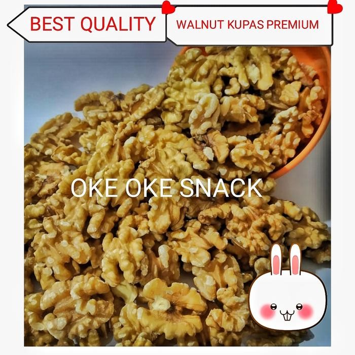 

WALNUT KUPAS / WALNUT MENTAH/RAW WALNUTS PREMIUM QUALITY 500GRAM