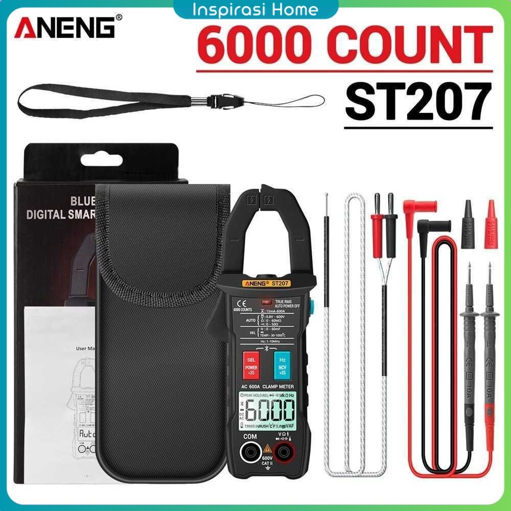 ANENG Digital Bluetooth Multimeter Voltage Tester Clamp - ST207