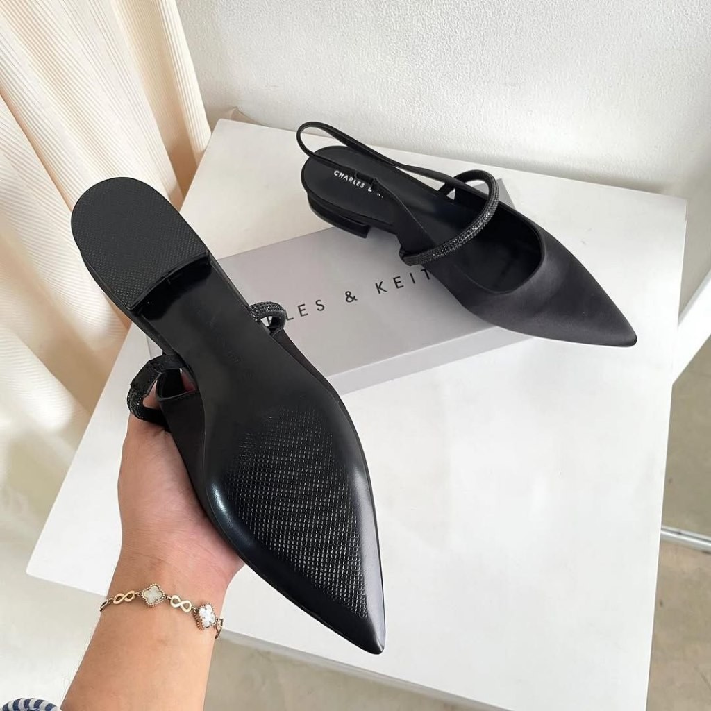 Flat Shoes CK Slingback 513-3 - 2cm - Nikitaforshoes