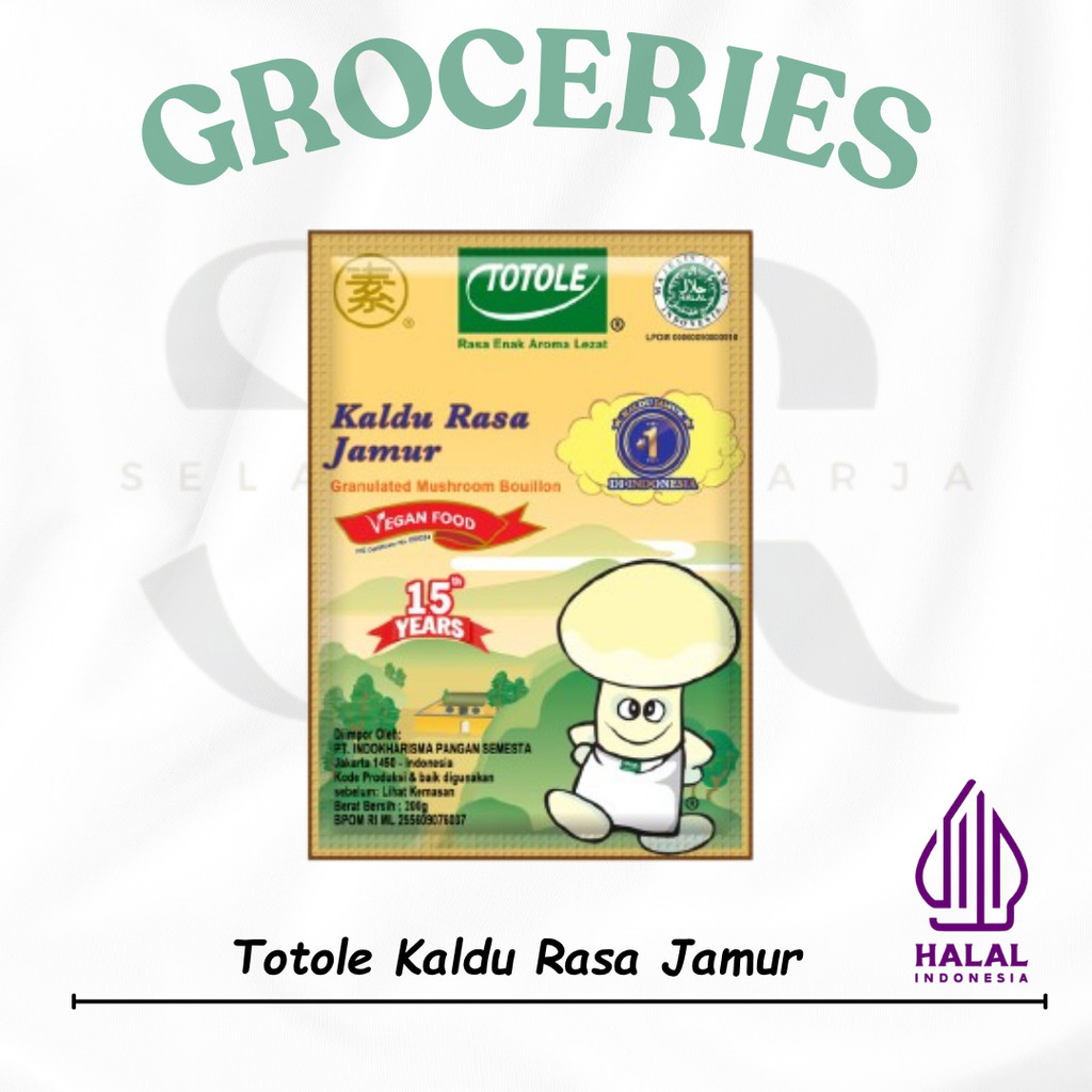 

Totole Bumbu Kaldu Jamur Instan 40-80 gram