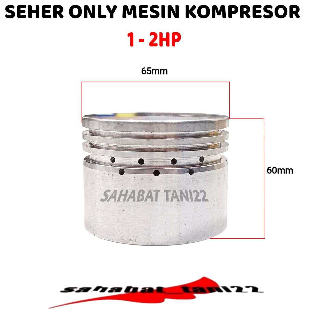 Piston Kompresor Angin Seher Kompresor  Seher Kompresor 1 - 2 HP Piston Seher Kompresor 65mm ONLY