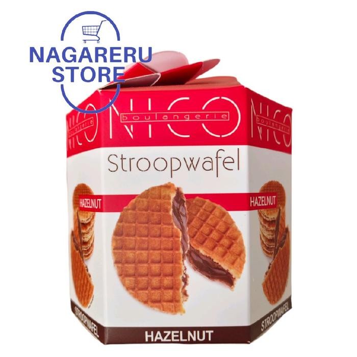 

Nico stroopwafel hazelnut 255gr