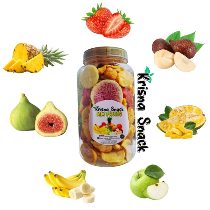 

KERIPIK BUAH MIX TOPLES 700ML