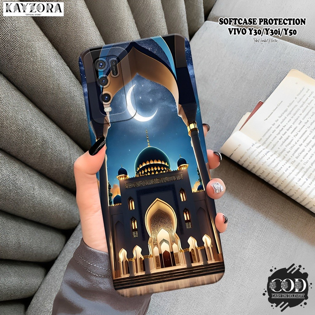 Case VIVO Y30 / Y30i / Y50 Terbaru Fashion Case Masjid Casing VIVO Y30 / Y30i / Y50 Silikon Pro Came