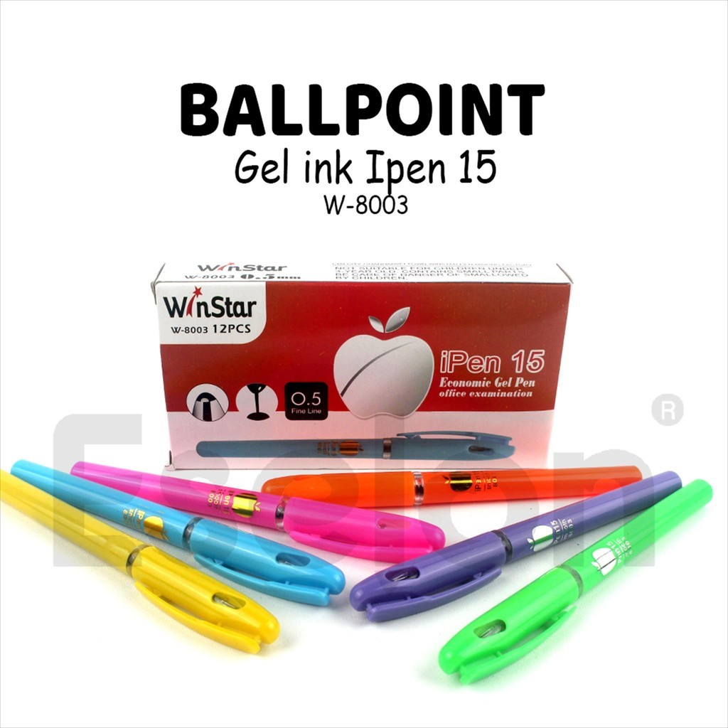 

♚12pcs Pulpen ipen15 WS-8003 /1pak Pulpen Gel WS 0,5♚