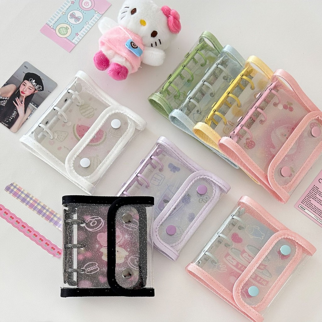 

INS 3 Holes 3Hole Kpop Photo Card Binder Large Capacity Idol Photocard Album Photocards Collect Book