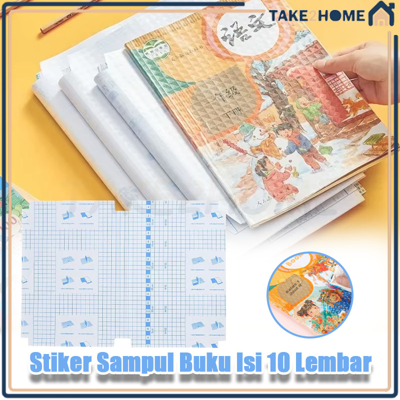 

Stiker Sampul Buku Isi 10 Lembar/Sampul Buku Anti Air/Buku Dengan Perekat Model Buram Tahan Air