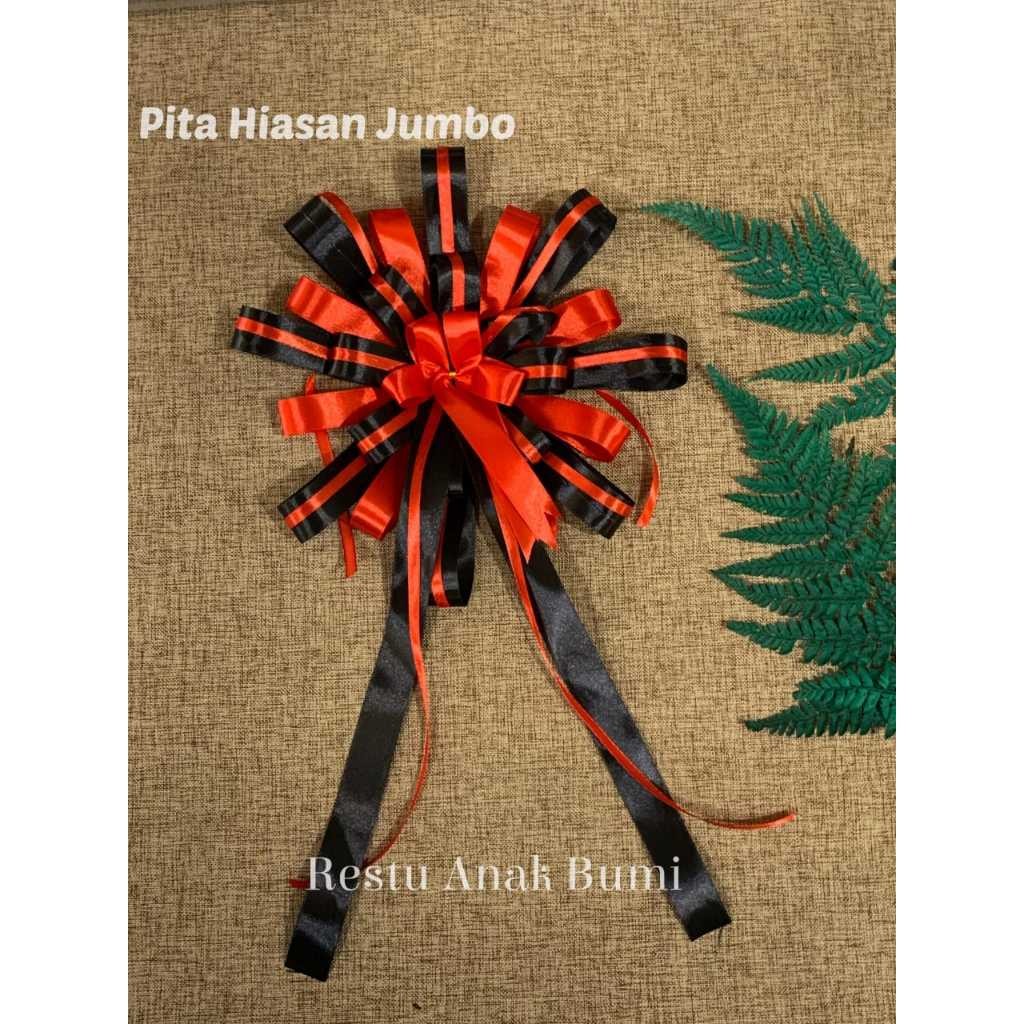 

Pita Hiasan Tempel Jumbo P:38cm L:25cm Pita Peresmian Pita Hadiah Pita Souvenir