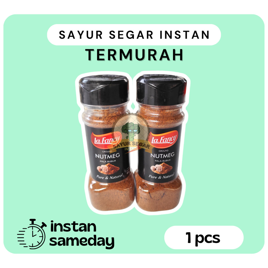 

Bumbu Bubuk La Fancy Botol / Biji Pala 60gr