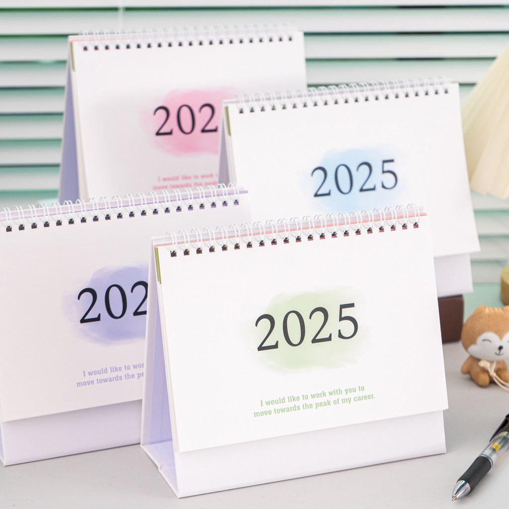 

2025 Desk Calendar Large English Calendar Books Annual To Do List Monthly Daily Planner Time Manegement