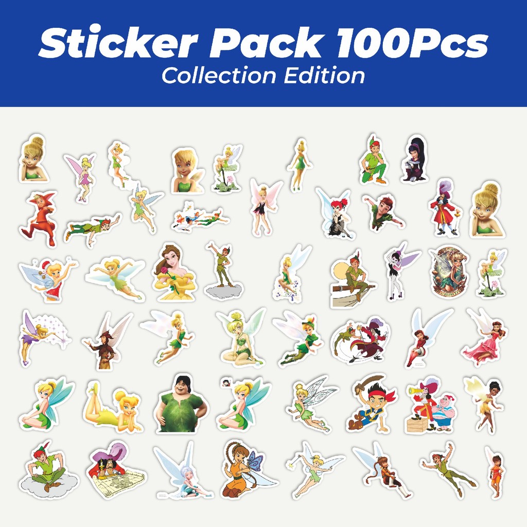 

Hot Stiker Tinker Bell V1 Lucu Anti Air Stikers Berperekat Waterproof Sticker Decal Buat Motor Helm Buku Journal Koper Casing HP Laptop Botol Minum