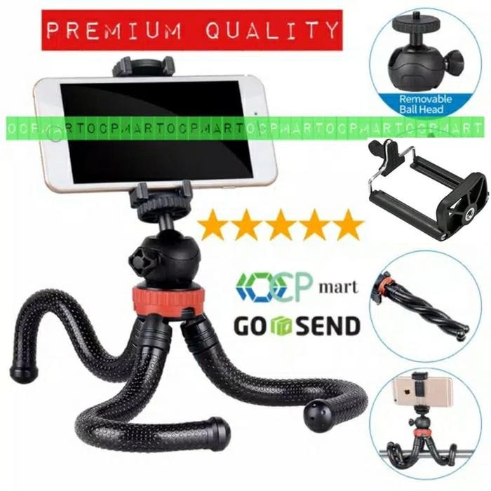Hot Produk Tripod Flexible Gorilla Pod HeavyDuty Kamera Dslr Mirrorless Hp  Terbaik dan Terlaris