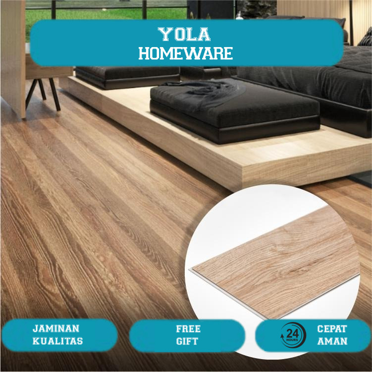 Panelot lantai spc | spc floor | parkit | DIY Studio | lantai motif kayu | lantai modern