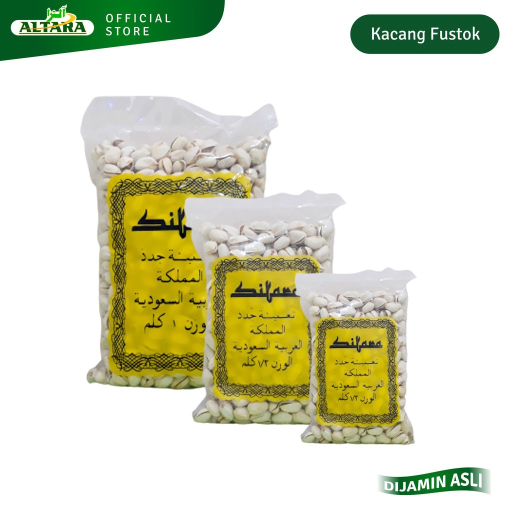 

Kacang Pistachio Fustok (250gr - 500gr - 1kg)