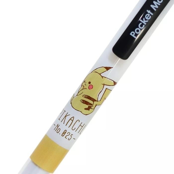 

Uni Kuru Toga Pokemon Pikachu Mechanical Pencil Kurutoga 0.3mm 0.5mm Pensil Mekanik Limited Edition - 0.3 Black