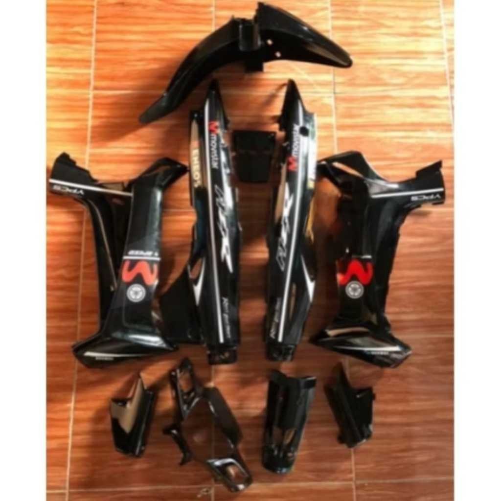 Cober Body FIZ FIZR Movistar Hitam Set Body Halus FIZR Movistar Hitam Set
