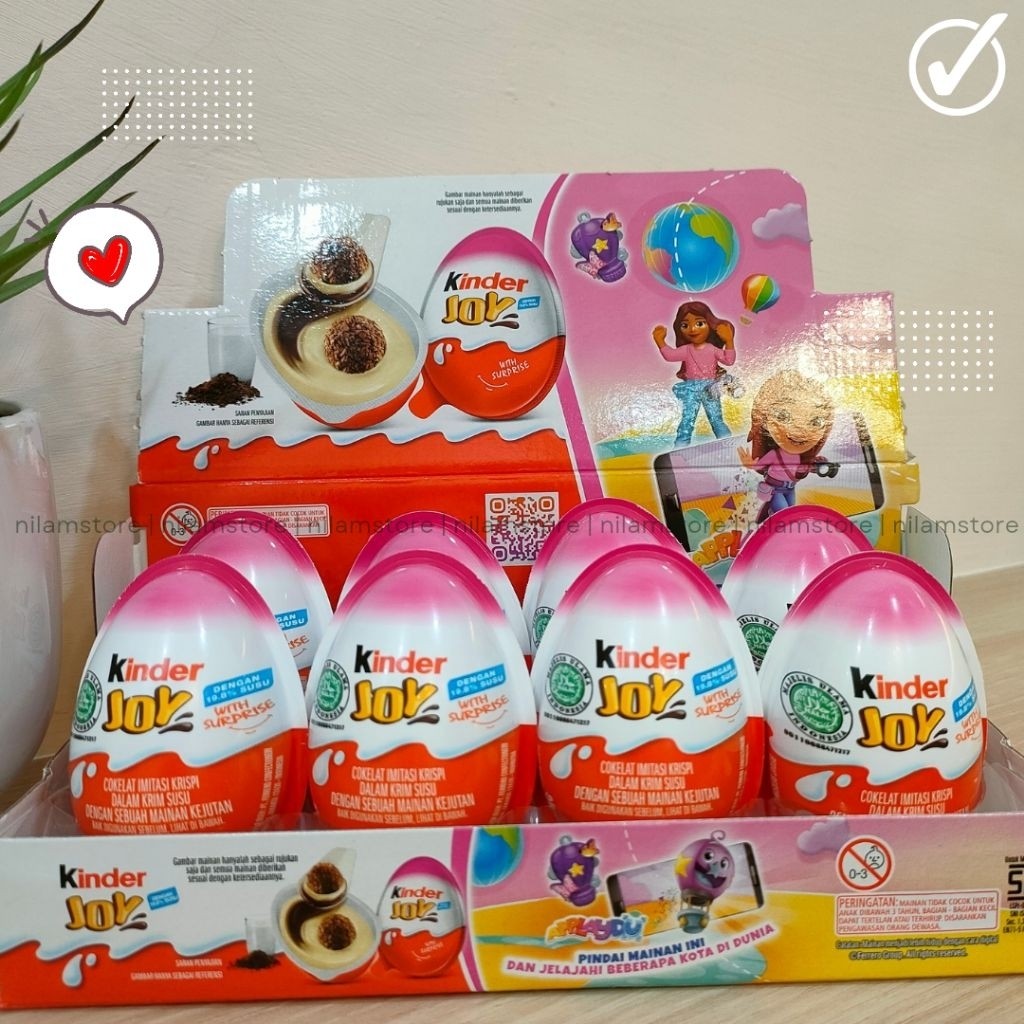 

EXP NOV 2025 Kinder Joy isi 8 Pcs - Kinder Joy promo isi 8 pcs - Promo Kinder Joy