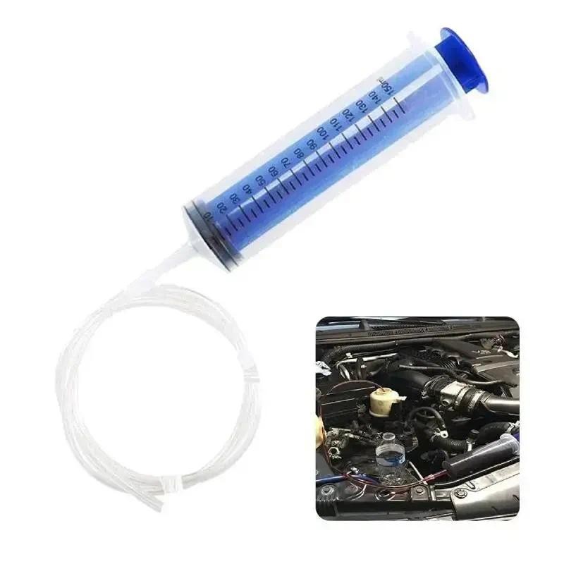 

60/100/150ML Large Syringe with 100cm Tube Garden Syringe for Liquid Lip Gloss Paint Epoxy Resin Oil Watering Plant Refilling